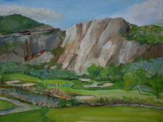 Oak Quarry Golf Course Cliff